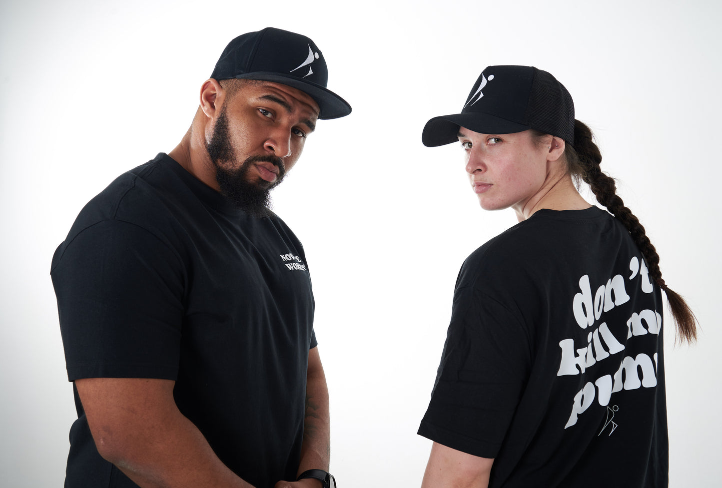 RUNNING MAN SNAPBACK CAP