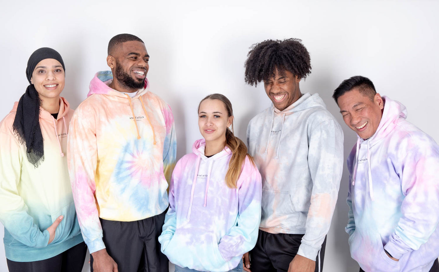 TIE DYE HOODIE CITIES LOVERS