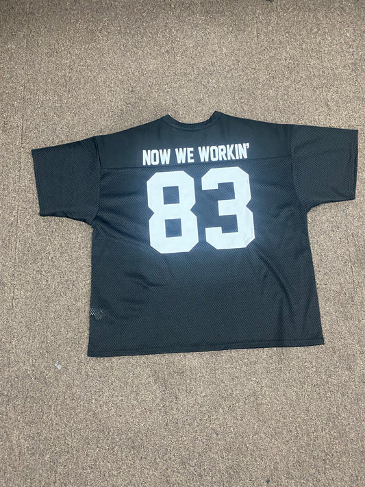 NOW WE WORKIN’ 83 OVERSIZED TEE