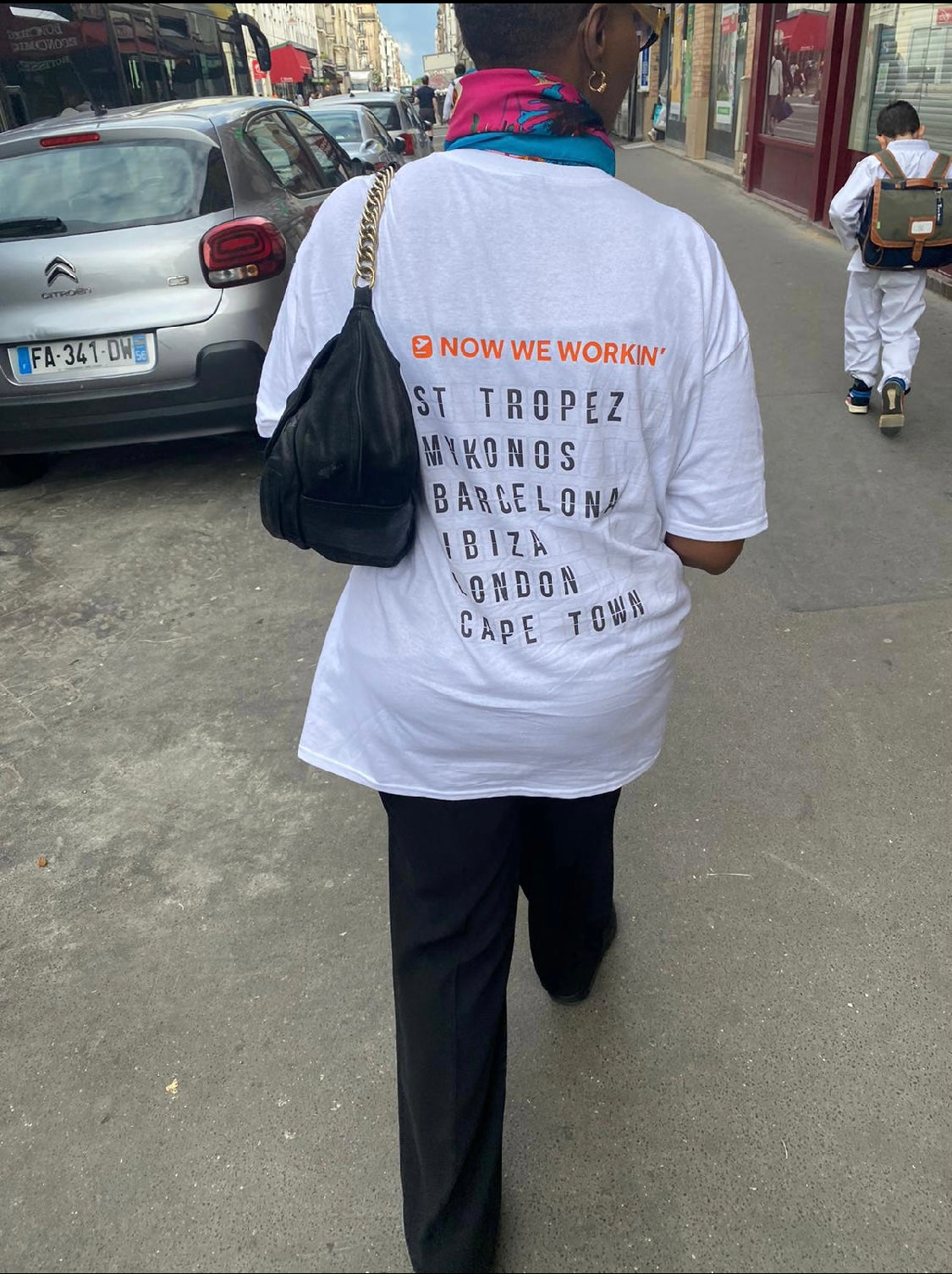 DEPARTURES OVERSIZED T-SHIRT