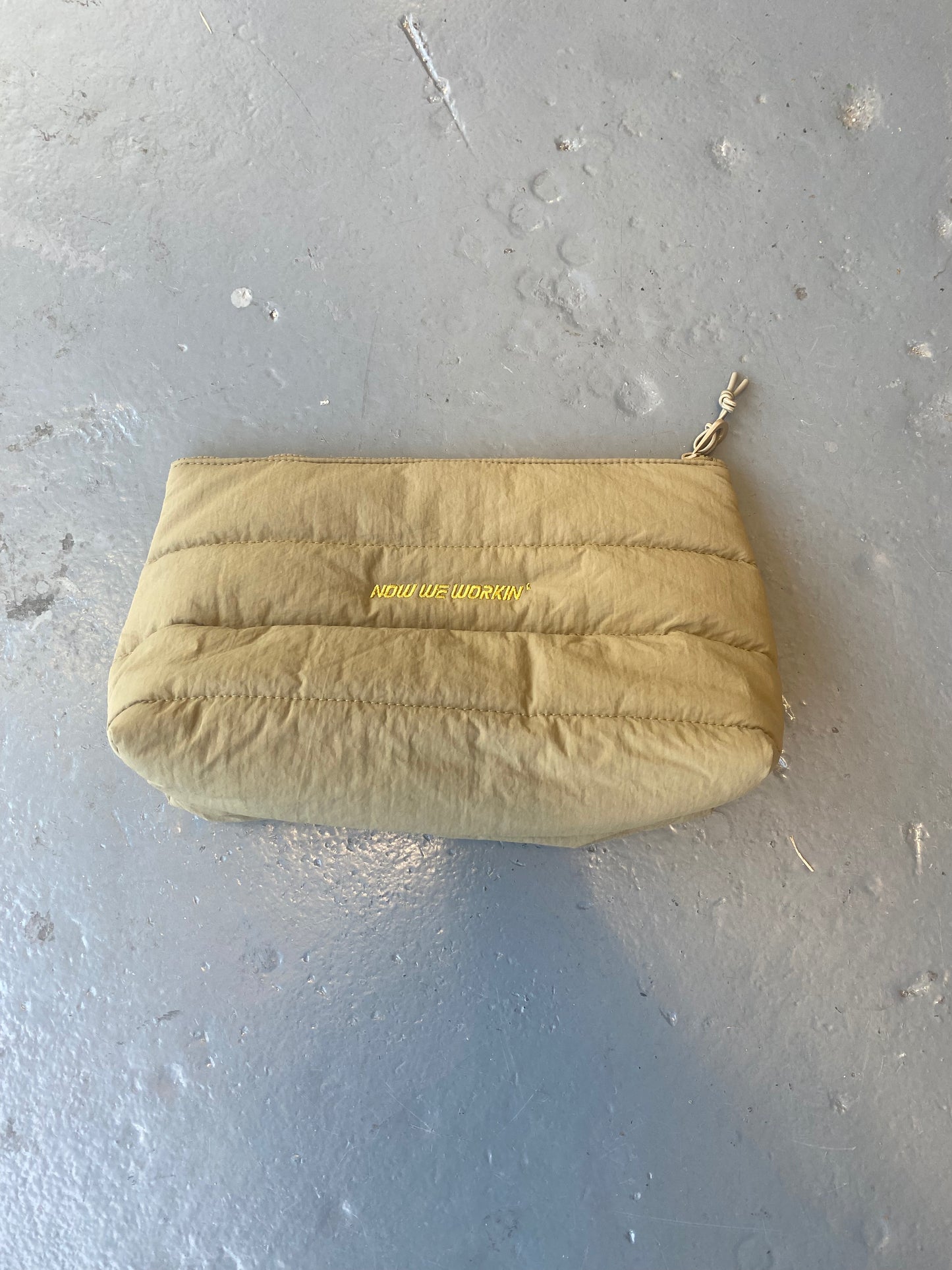 Now We Workin’ Quilted accessory case