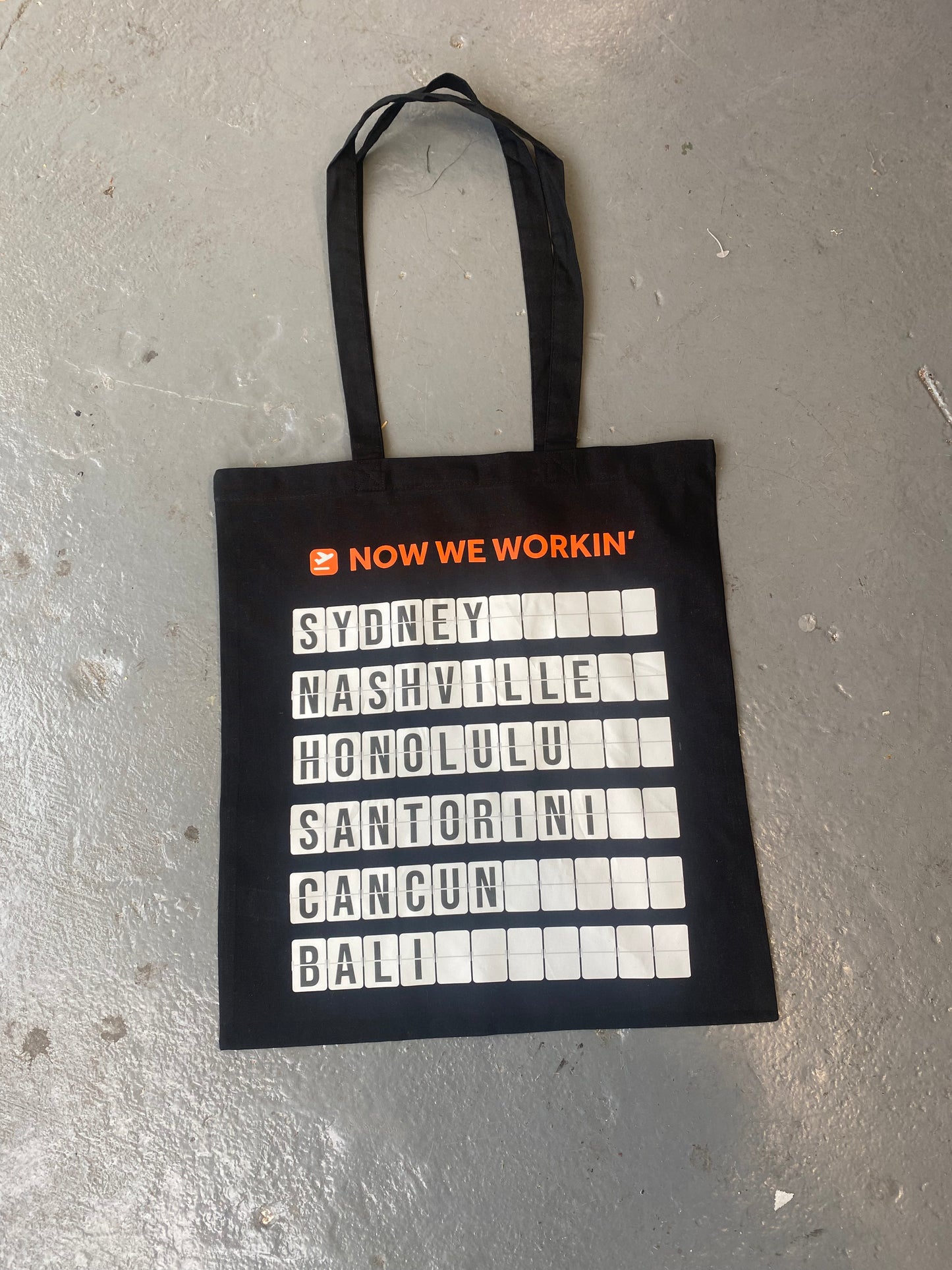 DEPARTURE TOTE BAG