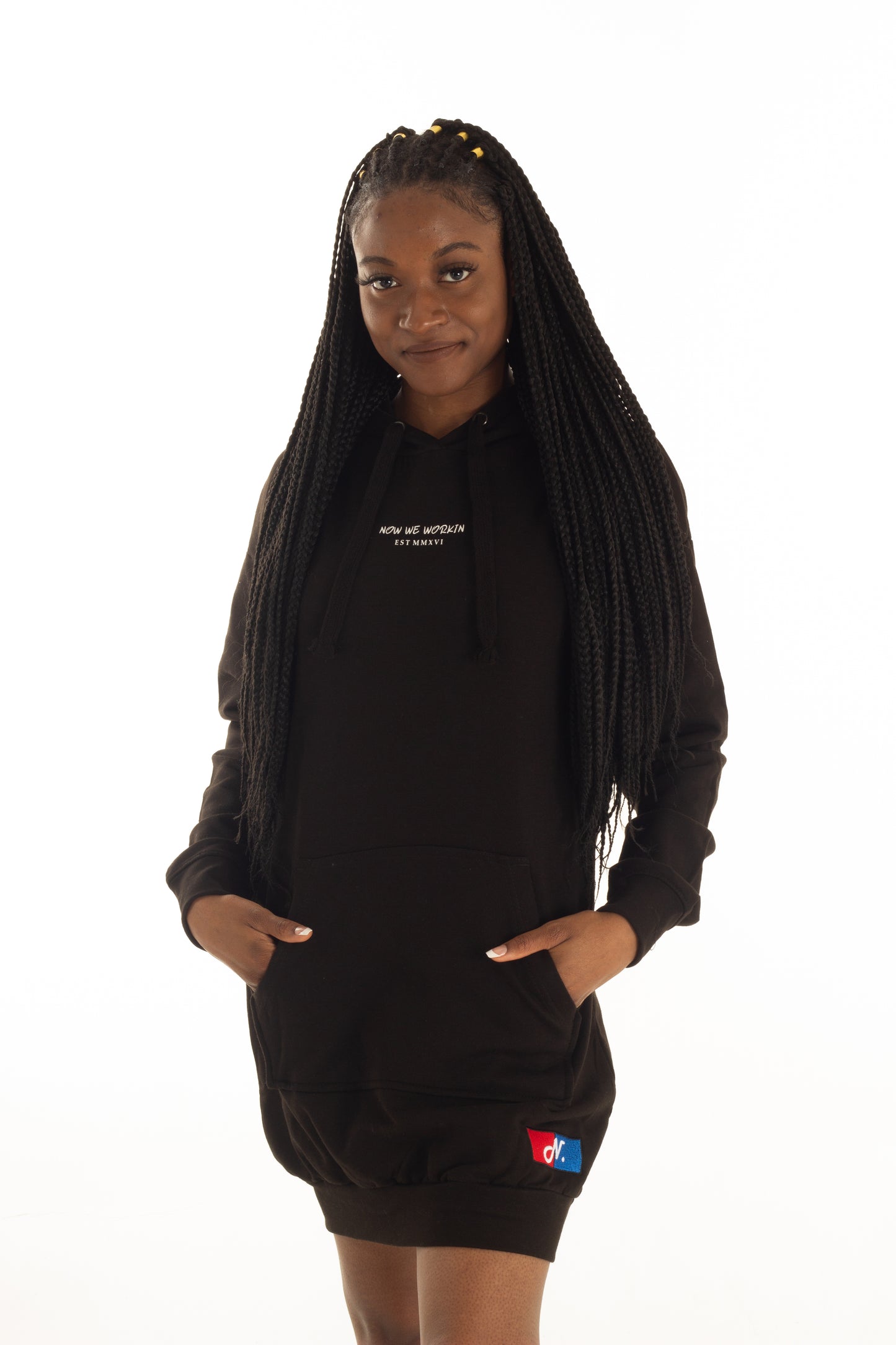 OVERSIZED HOODIE DRESS