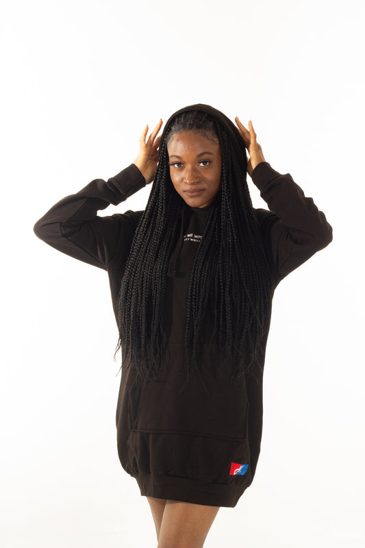 OVERSIZED HOODIE DRESS